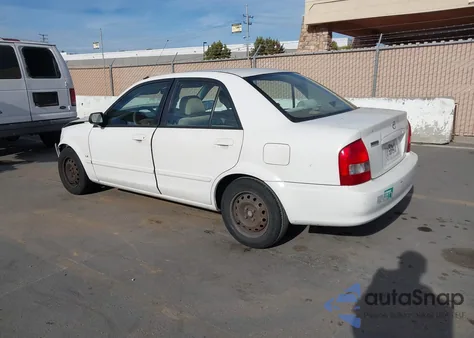 2000 Mazda Protege Dx/Lx from USA, damaged, VIN JM1BJ2228Y0212429